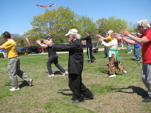 Paul at World Tai Chi Day in Waterford, CT